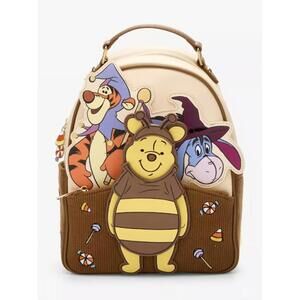 Disney Winnie The Pooh Halloween Costumes Backpack NWT
